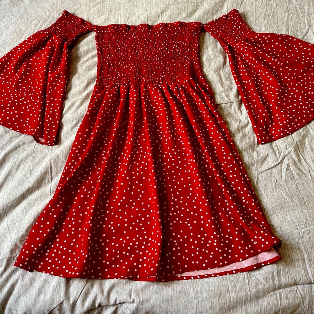 Off the Shoulder Boutique Dress